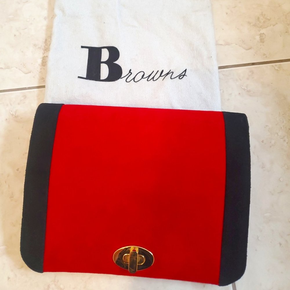 Browns Vintage handbag Brand Browns